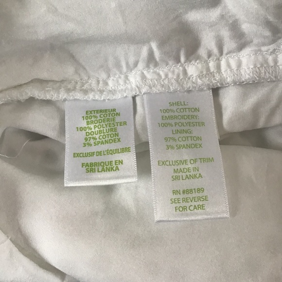 Lilly Pulitzer Marii Skort in Seashell Eyelet - Picture 9 of 10